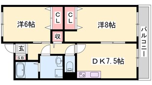 マンションマタージュの物件間取画像